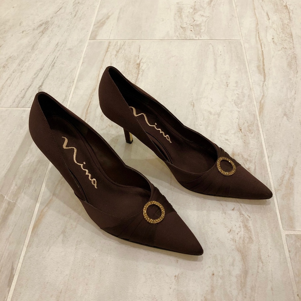 Isabel-Ls Chocolate Luste Shoes View 3